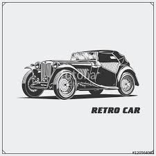 Retro car